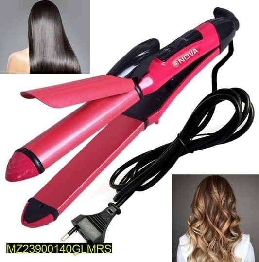 2 In 1 Hair Straightener And Curler | Women hair curler | Women hair straightener | free shipping