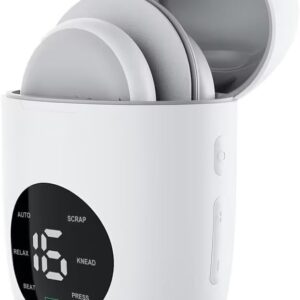 Health Expert,Protable Massager with LCD Screen and Charging Box