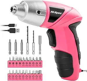 Hi-Spec Electric Screwdriver 27pc 3.6V