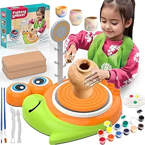 Pottery Wheel for Kids Painting Kit